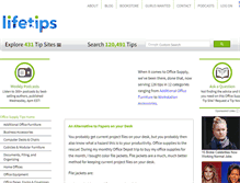 Tablet Screenshot of officesupply.lifetips.com