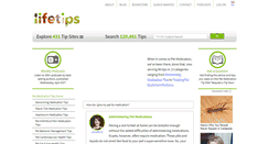Desktop Screenshot of petmedication.lifetips.com
