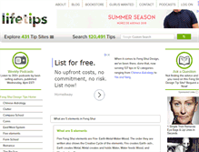 Tablet Screenshot of fengshuidesign.lifetips.com