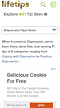 Mobile Screenshot of depression.lifetips.com