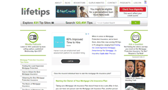 Desktop Screenshot of mortgageinsurance.lifetips.com