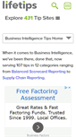 Mobile Screenshot of businessintelligence.lifetips.com