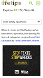 Mobile Screenshot of childsafety.lifetips.com