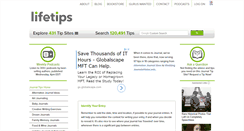 Desktop Screenshot of journal.lifetips.com