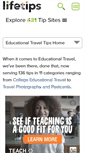 Mobile Screenshot of educationaltravel.lifetips.com
