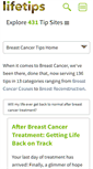Mobile Screenshot of breastcancer.lifetips.com