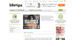 Desktop Screenshot of diet.lifetips.com