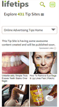 Mobile Screenshot of onlineadvertising.lifetips.com