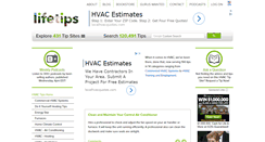 Desktop Screenshot of hvac.lifetips.com