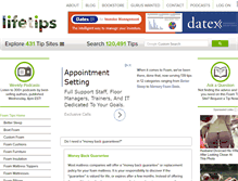 Tablet Screenshot of foam.lifetips.com
