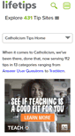 Mobile Screenshot of catholicism.lifetips.com