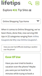 Mobile Screenshot of onlineshopping.lifetips.com
