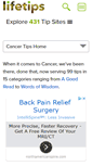 Mobile Screenshot of cancer.lifetips.com