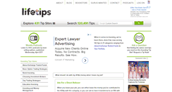 Desktop Screenshot of investing.lifetips.com