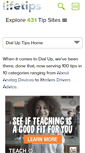 Mobile Screenshot of dialup.lifetips.com