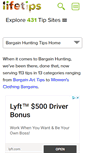 Mobile Screenshot of bargainhunting.lifetips.com