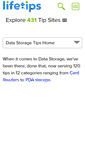 Mobile Screenshot of datastorage.lifetips.com