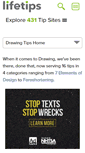Mobile Screenshot of drawing.lifetips.com