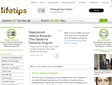 Tablet Screenshot of lasik.lifetips.com