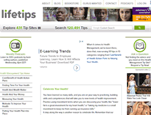 Tablet Screenshot of healthmanagement.lifetips.com