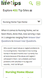 Mobile Screenshot of nursinghome.lifetips.com