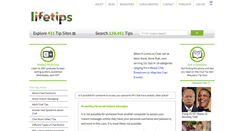 Desktop Screenshot of chat.lifetips.com