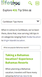 Mobile Screenshot of caribbean.lifetips.com