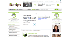 Desktop Screenshot of adoption.lifetips.com