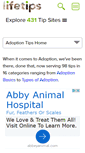 Mobile Screenshot of adoption.lifetips.com