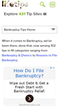 Mobile Screenshot of bankruptcy.lifetips.com