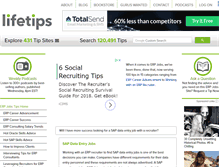 Tablet Screenshot of erpjobs.lifetips.com