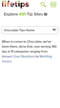 Mobile Screenshot of chocolate.lifetips.com