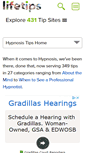 Mobile Screenshot of hypnosis.lifetips.com