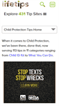 Mobile Screenshot of childprotection.lifetips.com