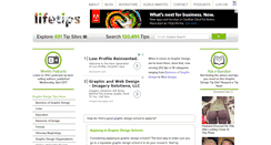 Desktop Screenshot of graphicdesign.lifetips.com