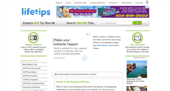 Desktop Screenshot of cellphone.lifetips.com