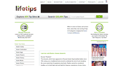 Desktop Screenshot of easter.lifetips.com