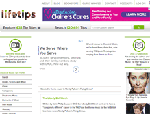 Tablet Screenshot of classicalmusic.lifetips.com