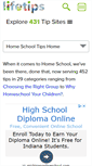 Mobile Screenshot of homeschool.lifetips.com
