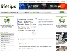 Tablet Screenshot of fixtures.lifetips.com