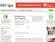 Tablet Screenshot of homesecurity.lifetips.com
