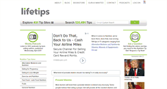Desktop Screenshot of nutrition.lifetips.com