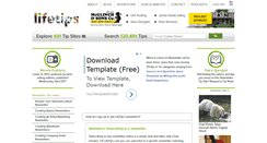 Desktop Screenshot of newsletter.lifetips.com