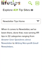 Mobile Screenshot of newsletter.lifetips.com
