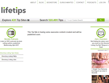 Tablet Screenshot of directorylisting.lifetips.com