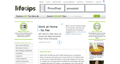 Desktop Screenshot of freelancedesign.lifetips.com