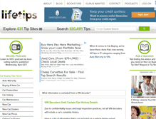 Tablet Screenshot of carbuying.lifetips.com