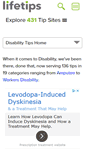 Mobile Screenshot of disability.lifetips.com