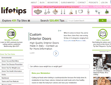 Tablet Screenshot of greentea.lifetips.com
